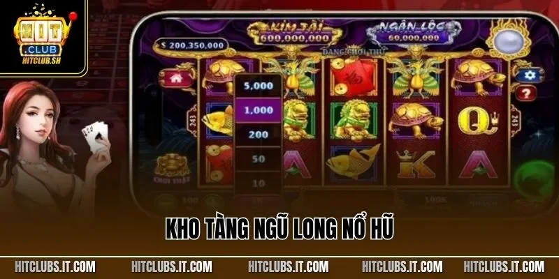 Kho tàng ngũ long nổ hũ